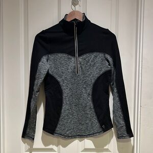 Betsey Johnson Black and Gray Performance Jacket